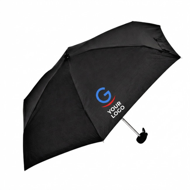 Ombrello ripieghevole personalizzabile 6 spicchi con custodia nylon