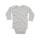 Organic Baby Long Sleeve Bodysuit personalizzabile Babybugz in cotone organico