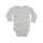 Organic Baby Long Sleeve Bodysuit personalizzabile Babybugz in cotone organico