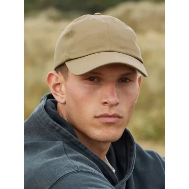 Organic Cotton 6 Panel Dad Cap personalizzabile Beechfield cotone organico
