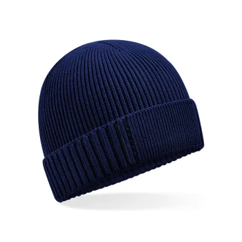 Berretti personalizzati con logo - Organic Cotton Engineered Patch Beanie