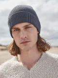 Organic Cotton Engineered Patch Beanie