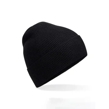 Berretti personalizzati con logo - Organic Cotton Fine Knit Beanie 