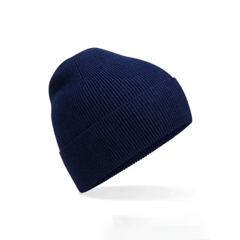 Berretti personalizzati con logo - Organic Cotton Fine Knit Beanie 