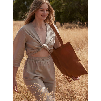 Shopper in cotone personalizzata con logo - Organic Cotton InCo. Bag for Life