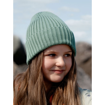 Berretti personalizzati con logo - Organic Cotton Kids Beanie 