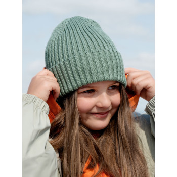 Berretti personalizzati con logo - Organic Cotton Kids Beanie 
