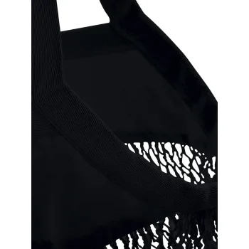 Shopper personalizzate con logo - Organic Cotton Mesh Grocery Bag