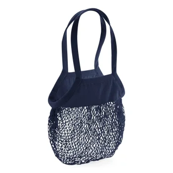 Shopper personalizzate con logo - Organic Cotton Mesh Grocery Bag