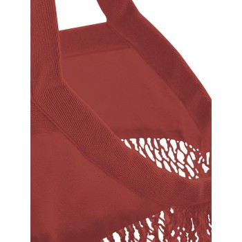 Shopper per fiere, eventi personalizzate con logo - Organic Cotton Mesh Grocery Bag