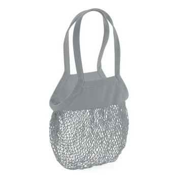Shopper personalizzate con logo - Organic Cotton Mesh Grocery Bag