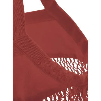 Shopper personalizzate con logo - Organic Cotton Mesh Grocery Bag