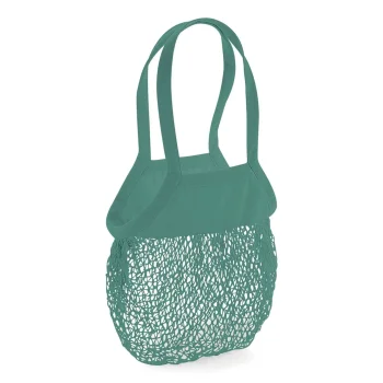 Shopper personalizzate con logo - Organic Cotton Mesh Grocery Bag