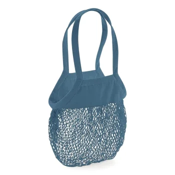 Shopper personalizzate con logo - Organic Cotton Mesh Grocery Bag