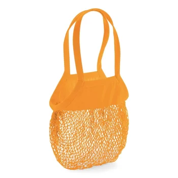 Shopper personalizzate con logo - Organic Cotton Mesh Grocery Bag