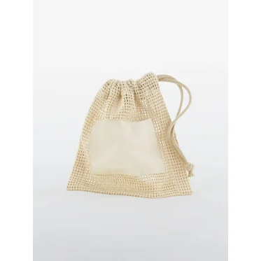 Organic Cotton Mesh Sacks personalizzabili Westford Mill in cotone biologico