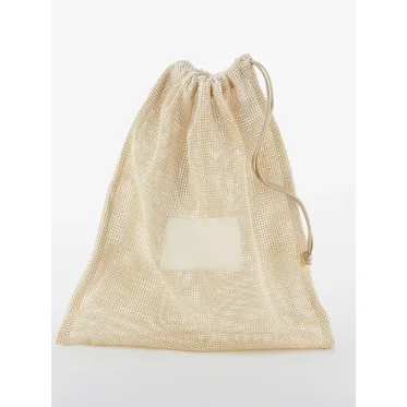 Organic Cotton Mesh Saccucci personalizzabili Westford Mill in cotone biologico