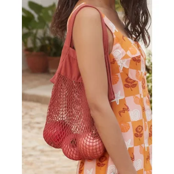 Organic Cotton Mini Mesh Grocery Bag