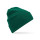 Cuffia personalizzabile Beechfield in cotone organico con risvolto