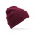 Cuffia personalizzabile Beechfield in cotone organico con risvolto
