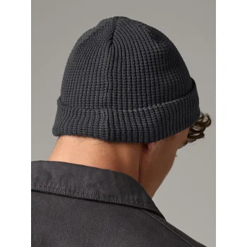 Berretti personalizzati con logo - Organic Cotton Waffle Beanie