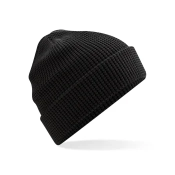 Berretti personalizzati con logo - Organic Cotton Waffle Beanie