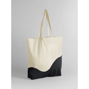 Organic Cotton Wave Print Maxi Tote