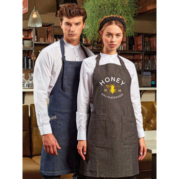 Organic Denim Fairtrade Bib Apron
