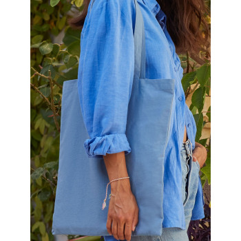 Shopper personalizzate con logo - Organic Natural Dyed Bag For Life