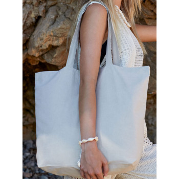 Shopper personalizzate con logo - Organic Natural Dyed Maxi Bag For Life