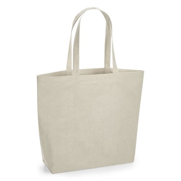Borsa personalizzata con logo - Organic Natural Dyed Maxi Bag For Life