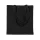 Shopper personalizzabile Black Spider in 100% cotone organico manico lungo