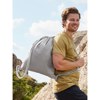 Zaini con lacci personalizzati con logo - Organic Premium Cotton Gymsac