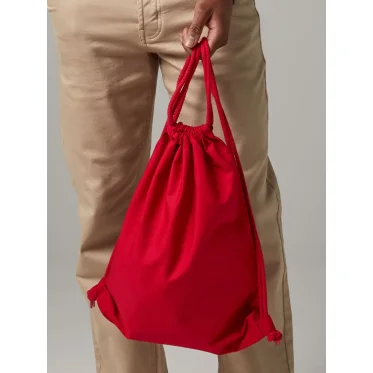 Sacchetto sportivo personalizzabile Westford Mill in cotone organico