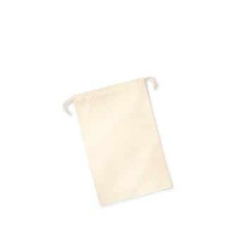 Borsone sportivo da palestra personalizzato con logo - Organic Premium Cotton Stuff Bag