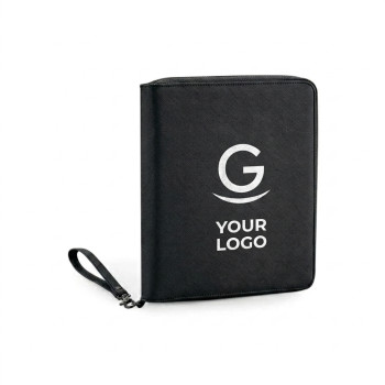 pochette personalizzata con logo - Organizer multifunzione personalizzabile Bag Base in simil-pelle PU con zip