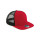 Cappellino trucker personalizzabile Beechfield a 6 pannelli con visiera piatta