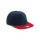 Capsellino 5 pannelli personalizzabile Beechfield con visiera piatta e snapback