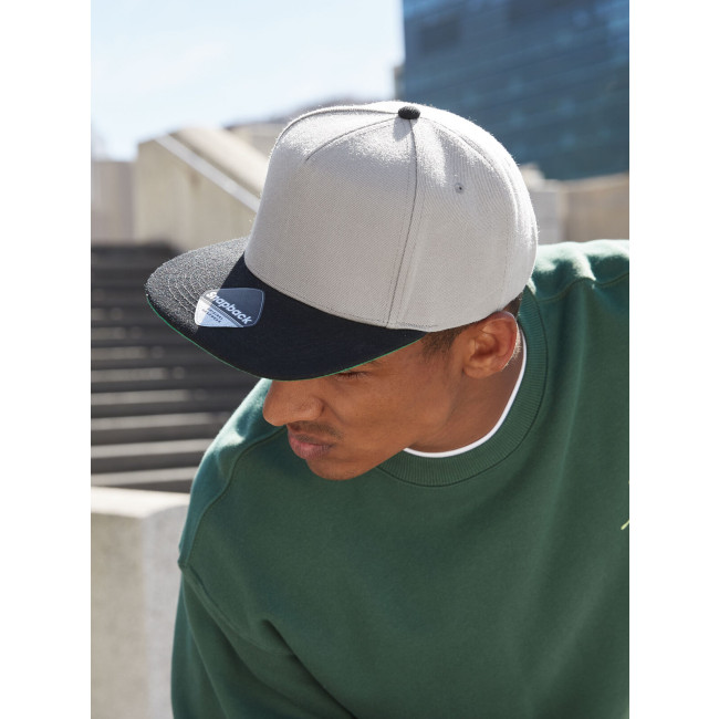 Cappellino 5 pannelli personalizzato - Original Flat Peak Snapback