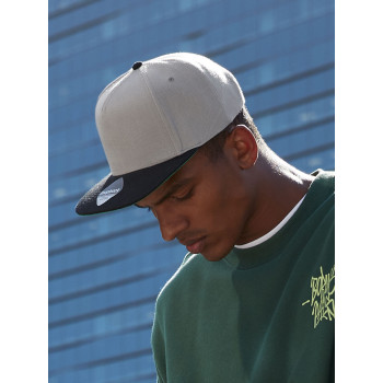 Cappellino 5 pannelli personalizzato - Original Flat Peak Snapback