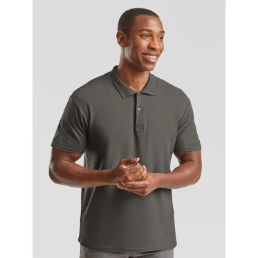 Polo personalizzabile Fruit of the Loom tessuto piqué 100% cotone