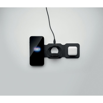 Cavi ricarica smartphone personalizzati con logo - ORIO - Base di ricarica pieghevole