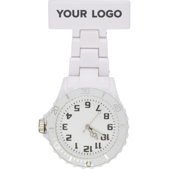Orologio da infermiera Simone | Plastica | Spilla