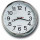Orologio da parete personalizzabile cromato diametro 30 cm