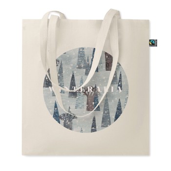 Shopper in cotone personalizzata con logo - OSOLE+ - Shopper in cotone Fairtrade