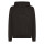 Felpa unisex personalizzabile Black Spider con cappuccio doppio strato