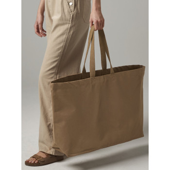 Shopper in cotone personalizzata con logo - Oversized Canvas Tote Bag