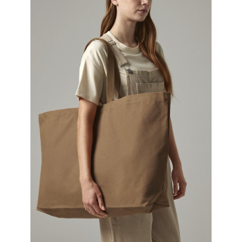 Shopper in cotone personalizzata con logo - Oversized Canvas Tote Bag
