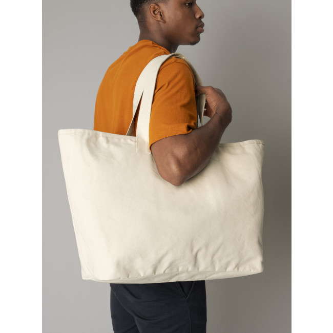 Shopper personalizzate con logo - Oversized Heavy Duty Canvas Tote Bag