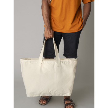 Shopper personalizzate con logo - Oversized Heavy Duty Canvas Tote Bag